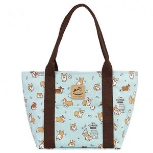 Waterproof Corgi Dumpling Tote Shoulder Bag Purse